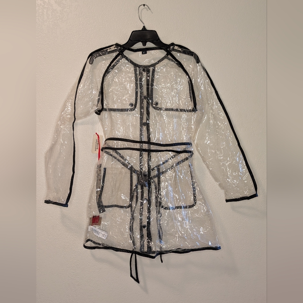 Hello Kitty/Forever 21 Clear Raincoat - Picture 3 of 12